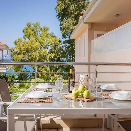 Villa Deluxe Kefalonia Hibiscus 3 Bedroom Pool Karavomilos